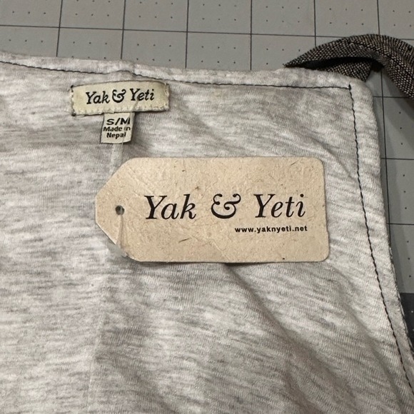 Yak N Yeti NWT Size S/M Colorful Overall Patchwork Midi Dress - Picture 10 of 15